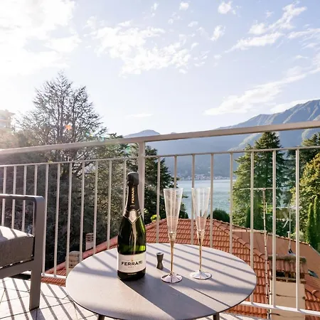 Casa Agatha Lenno- Luxury Air Conditioned Village By Italian Apartament *
